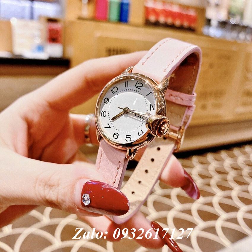 Đồng Hồ Nữ Coach 14503615 Dây Da  28mm Authentic