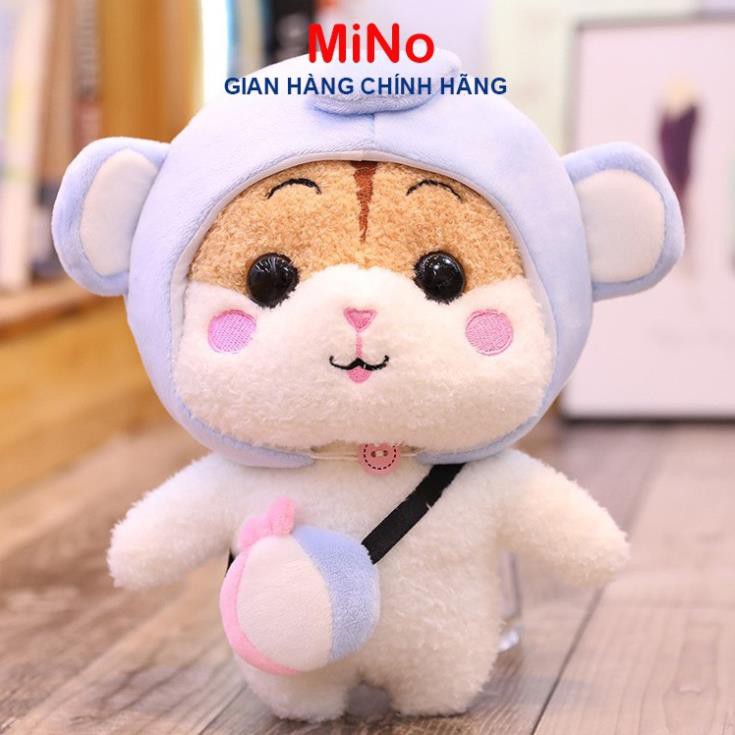 [ Mua ngay nhận ưu đãi của TINI ] Gấu Bông Chuột Hamster Cosplay 4 Kiểu Dễ Thương MINO STORE