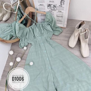 (Bigsize) Đầm maxi cổ yếm