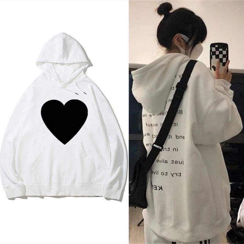 Hoodie TIM mũ 2 lớp from rộng , unisex dày dặn