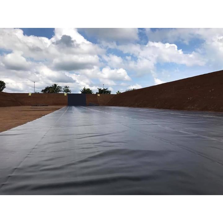 Nhựa đen HDPE 0.75mm-k5-50m-180kg lót be bờ ao-cty suncogroup việt nam