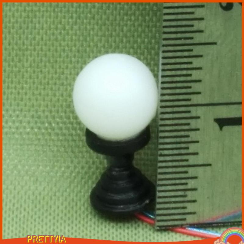 Bộ 10 Mô Hình Đèn LED Mini 1: 100 Dùng Trang Trí Tiểu Cảnh