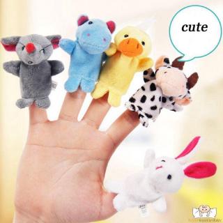 Set 10 Con Rối Ngón Tay Hình Động Vật Dễ Thương