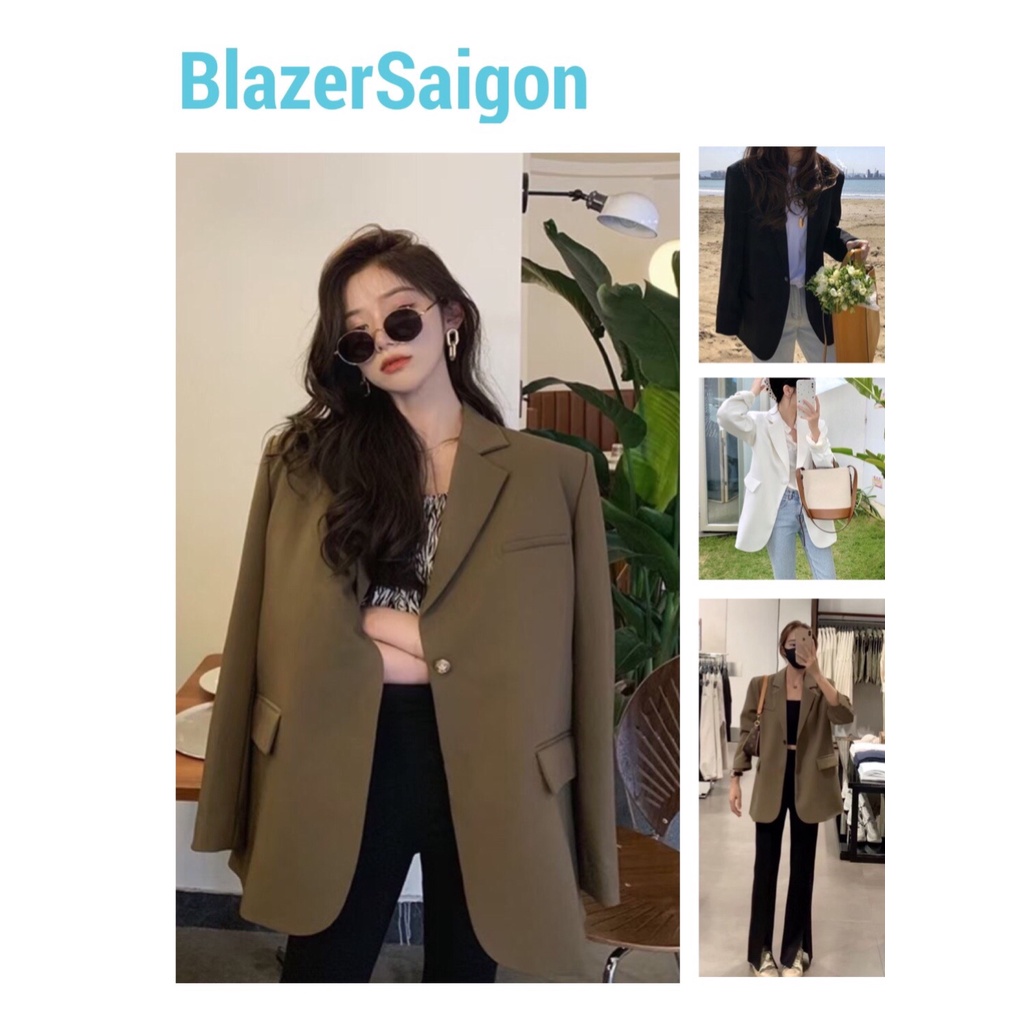 Áo Blazer Nữ Một Nút Phong Cách - BLA22050