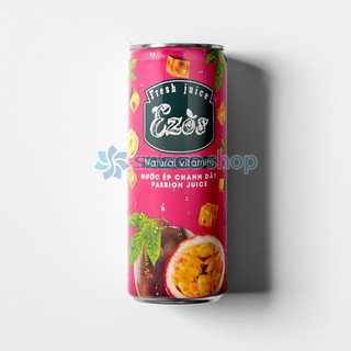 NƯỚC ÉP TRÁI CÂY EZOS SASCO (LỐC 6 LON)