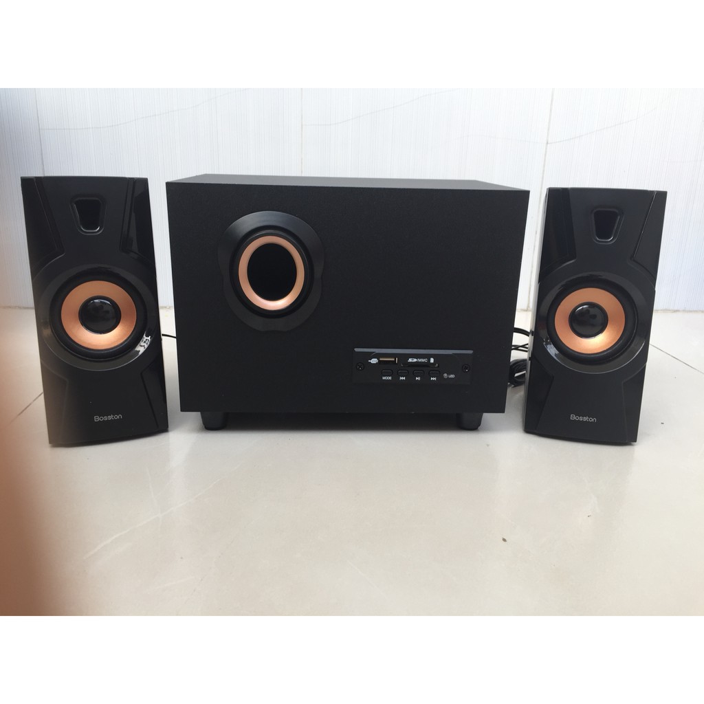 [Mã ELFLASH3 hoàn 10K xu đơn 20K] Loa vi tính 2.1 Bosston T3500-BT tích hợp Bluetooth Usb thẻ nhớ âm thanh mạnh mẽ - | BigBuy360 - bigbuy360.vn