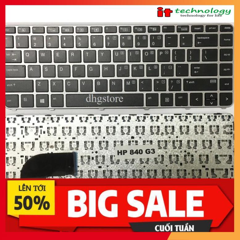 🎁 Bàn phím laptop HP EliteBook HP Elitebook 745 G3 G4, 840 G3 G4, 848 G3 ⚡Bàn Phím có led ⚡Hàng Nhập Khẩu Chính Hãng
