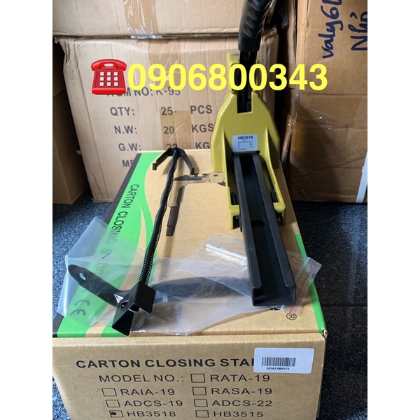 MÁY BẤM ĐINH GHIM THÙNG CARTON MEITE 3518 DÙNG TAY