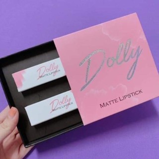 [Đỏ Đất ] Son Sáp Phủ Phấn Dolly Không Chì Màu Đỏ Đất