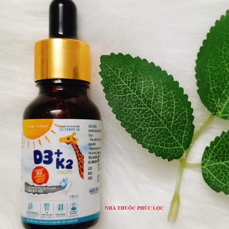 VITAMIN D3 K2 NAGARA, tăng cường hấp thu canxi, tăng chiều cao cho trẻ,
