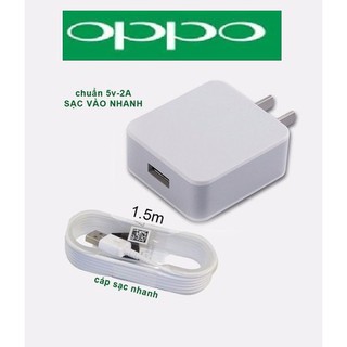 Bộ Củ Cáp Sạc Oppo 2A Zin Theo Máy A83 F3 F5 F7