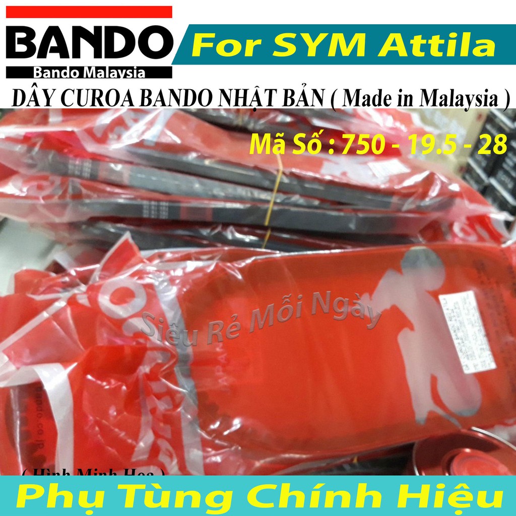 Dây Curoa SYM Attila Bando Malaysia