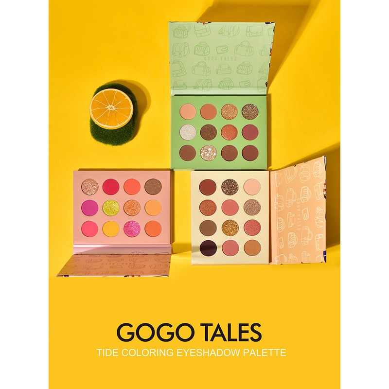 Bảng phấn mắt GOGOTALES nhiều màu sắc chuyên dụng cho trang điểm | BigBuy360 - bigbuy360.vn