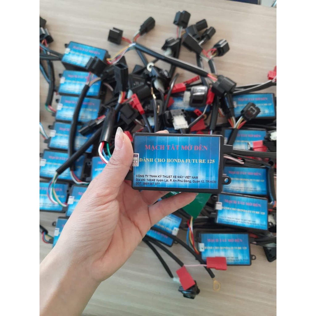 Bộ tắt mở đèn Future 125 có passing và không passing (kèm công tắc)