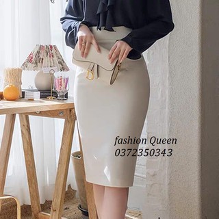 chân váy bút chì chất tuyết mưa cao cấp xưởng thiết kế