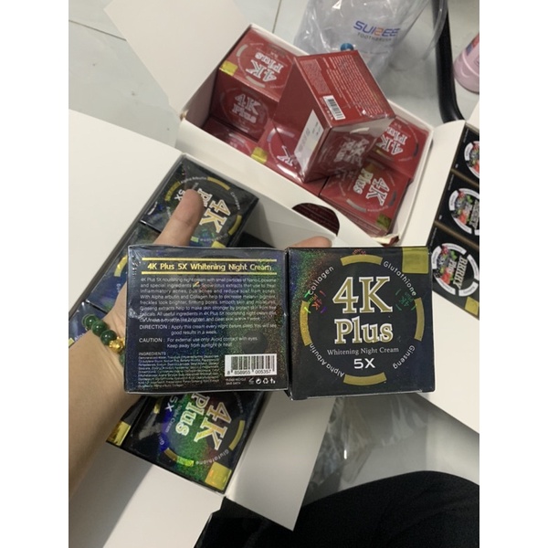 1 hộp kem 4k plus berry