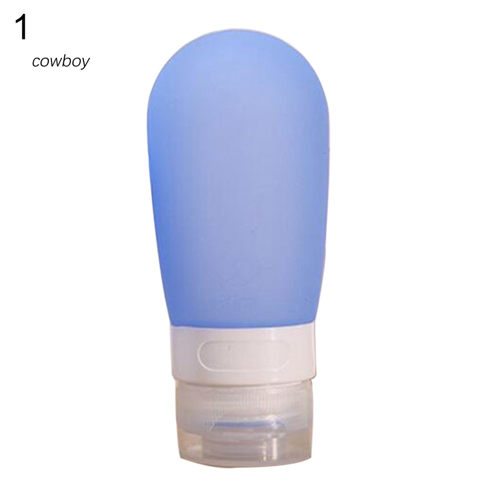 Chai Silicone Mini Đựng Dầu Gội / Sữa Tắm / Dầu Gội Mang Đi Du Lịch Tiện Dụng