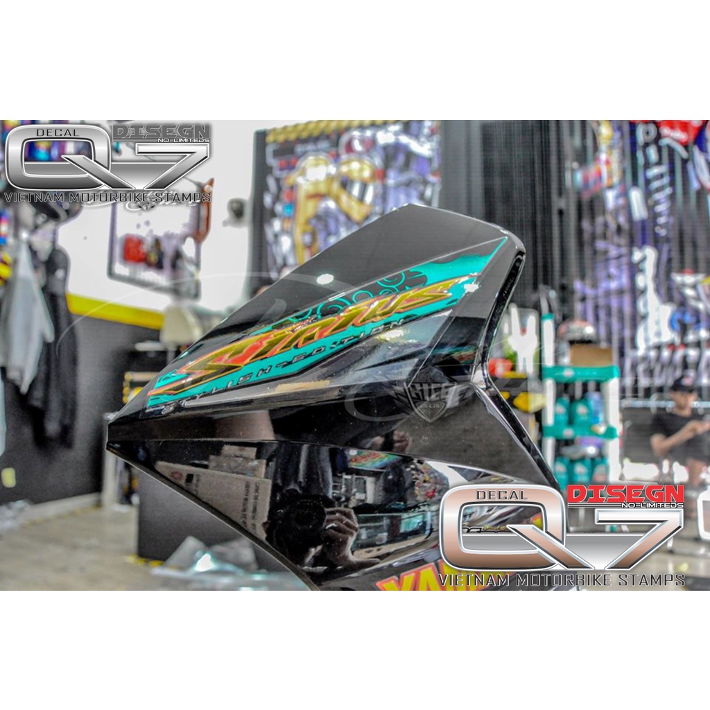 Tem Rời Sirius 110 Xanh Đen