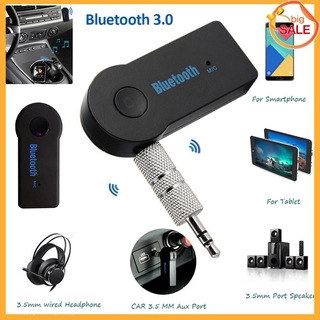 Bộ thiết bị thu nhận âm thanh bluetooth không dây 3.5mm AUX 3.0 kèm phụ kiện tiện dụng