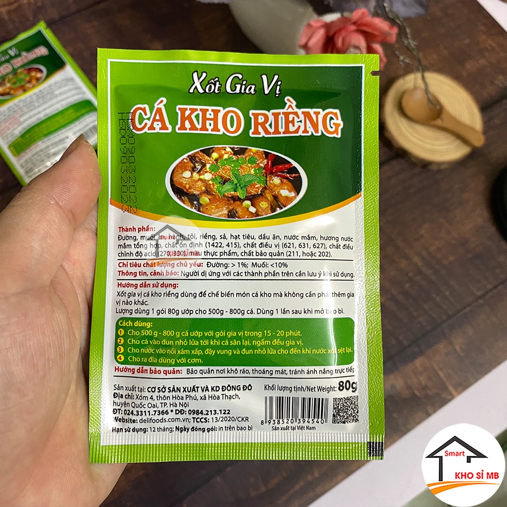 Sốt gia vị cá kho riềng deli  kho sỉ mb