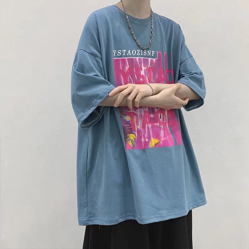 Áo Thun Tay Ngắn Thời Trang Phong Cách Hàn Năng Động Cho Nam size M-8XL