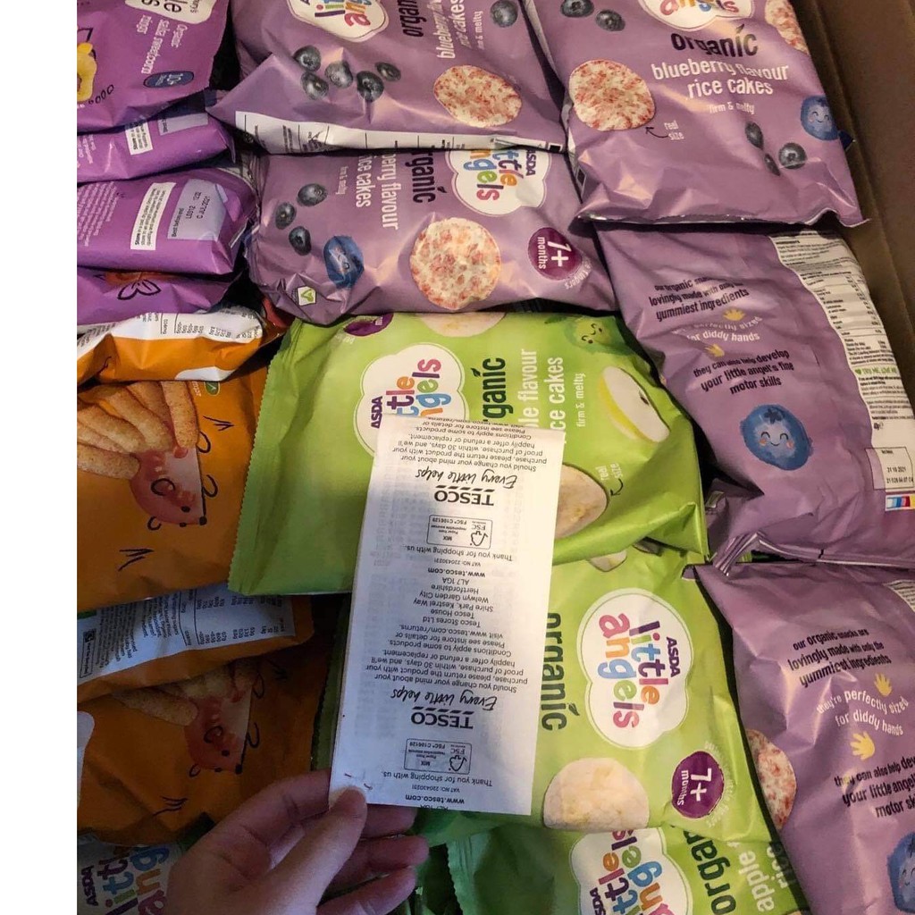 [Mã INCUBACK1416 hoàn 20K xu đơn 50K] Bánh ăn dặm hữu cơ Organic Mamia cho bé 7m+ (bao bì mới)