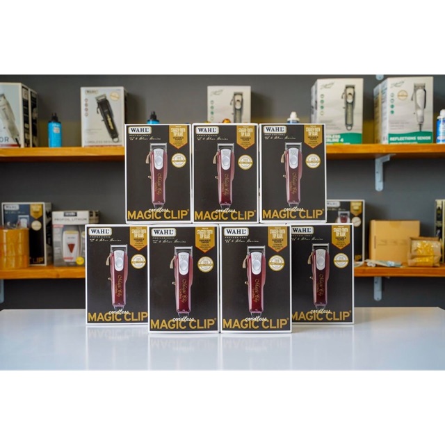 Tông Đơ Cắt Tóc Wahl Magic Clip Không Dây Lưỡi Kép - Nội Địa Mỹ - BH 12 Tháng
