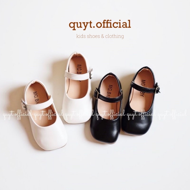 [Có sẵn/Size21-25] Giày búp bê dáng cơ bản tiệm nhà Quýt quai dán