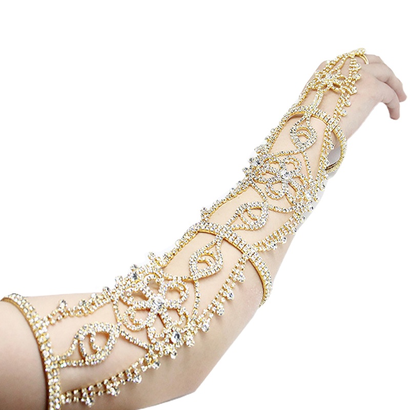 Vòng Đeo Bắp Tay Múa Bụng Đính Đá Dễ Thương Cho Nữ