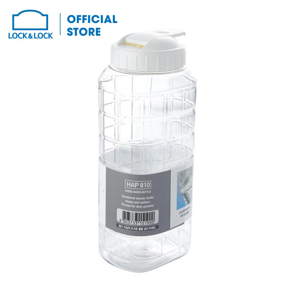 Bình nước Lock&amp;Lock Jug 1.0L - nắp màu trắng HAP810