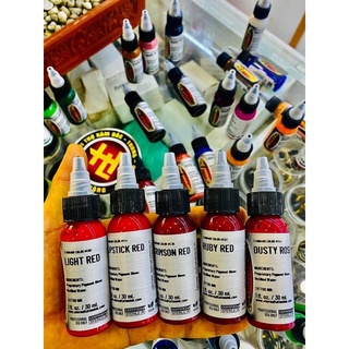 MỰC XĂM HÌNH MÀU ĐỎ LOẠI ETERNAL CHÍNH HÃNG MỸ