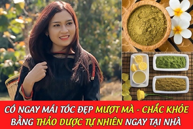 🌿🌿🌿BỘT LÁ NHUỘM TÓC OGATIC - NHUỘM TÓC BẰNG THẢO DƯỢC THIÊN NHIÊN