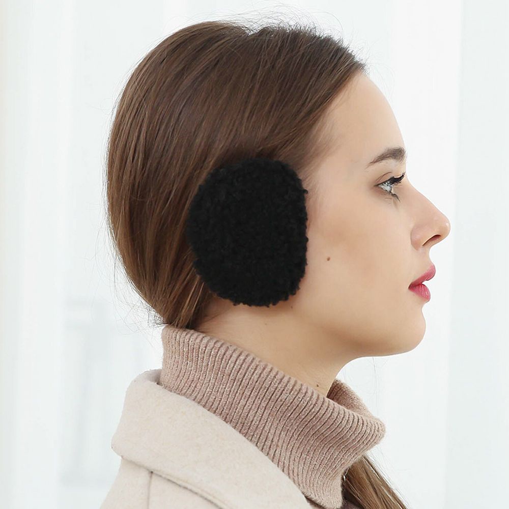 Chụp tai giữ ấm màu kẹo đơn giản phong cách Hàn Quốc cho nữ