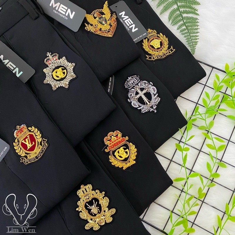 Quần Tây Nhỏ Logo Đính Đá (Ảnh Thật) - Từ 30kg->45kg - Chất Lượng Hàng Cao Cấp