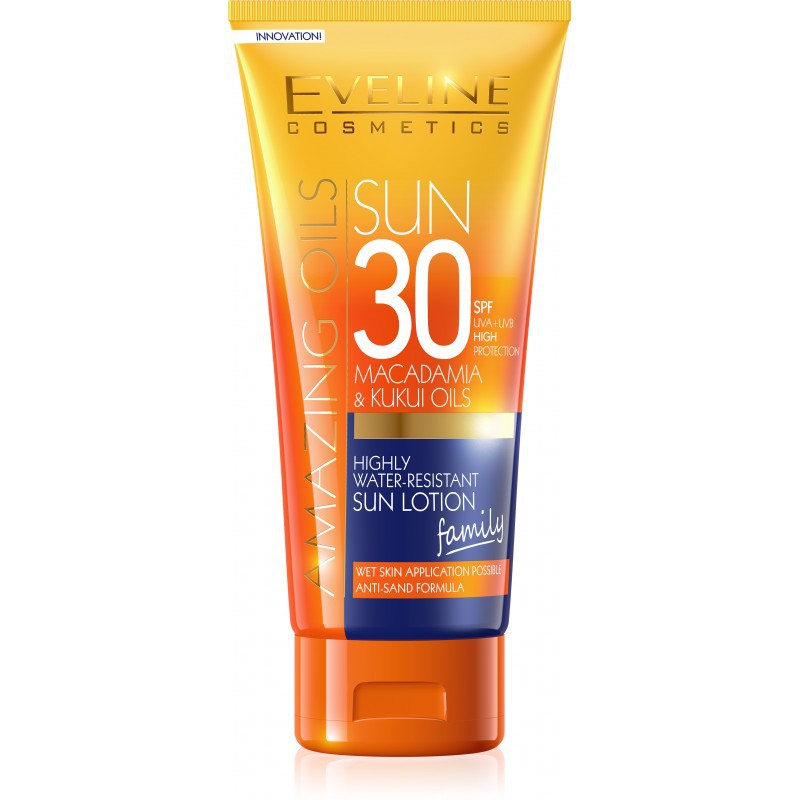 Kem chống nắng cao cấp trắng da mặt nhập khẩu Châu âu Evelin Face Sun Cream SPF 30 PA+++ 50ml