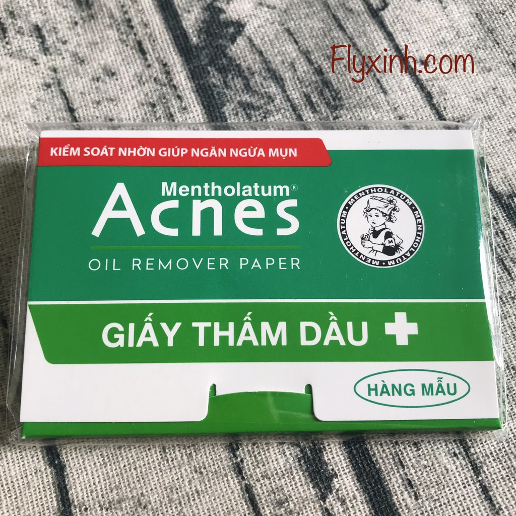 [CHÍNH HÃNG] Giấy thấm dầu Acnes 50 tờ
