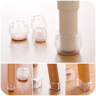 Bọc chân bàn ghế silicone chống trượt, chống trầy sàn nhà tiện dụng