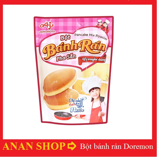 Bột bánh rán Ajinomoto Doremon vị truyền thống gói 200g