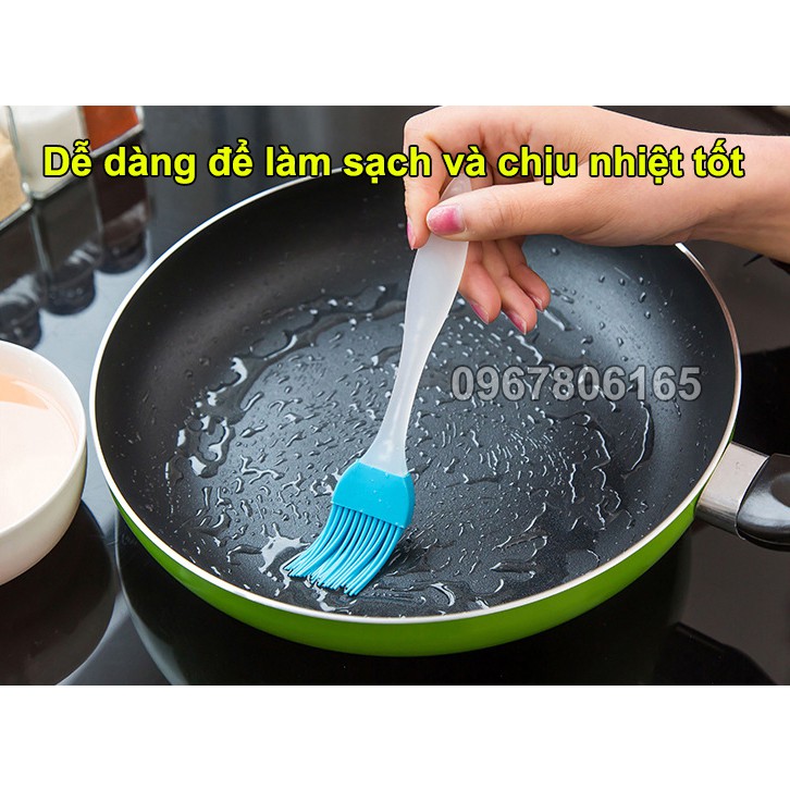 Chổi quét dầu ướp gia vị bằng silicone, dụng cụ nhà bếp đa năng