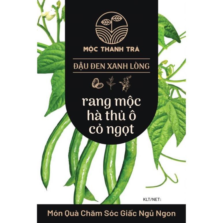 Túi 500g Đậu đen xanh lòng Cỏ ngọt Hà thủ ô (hạt rời) - Trà giải nhiệt thanh lọc cơ thể