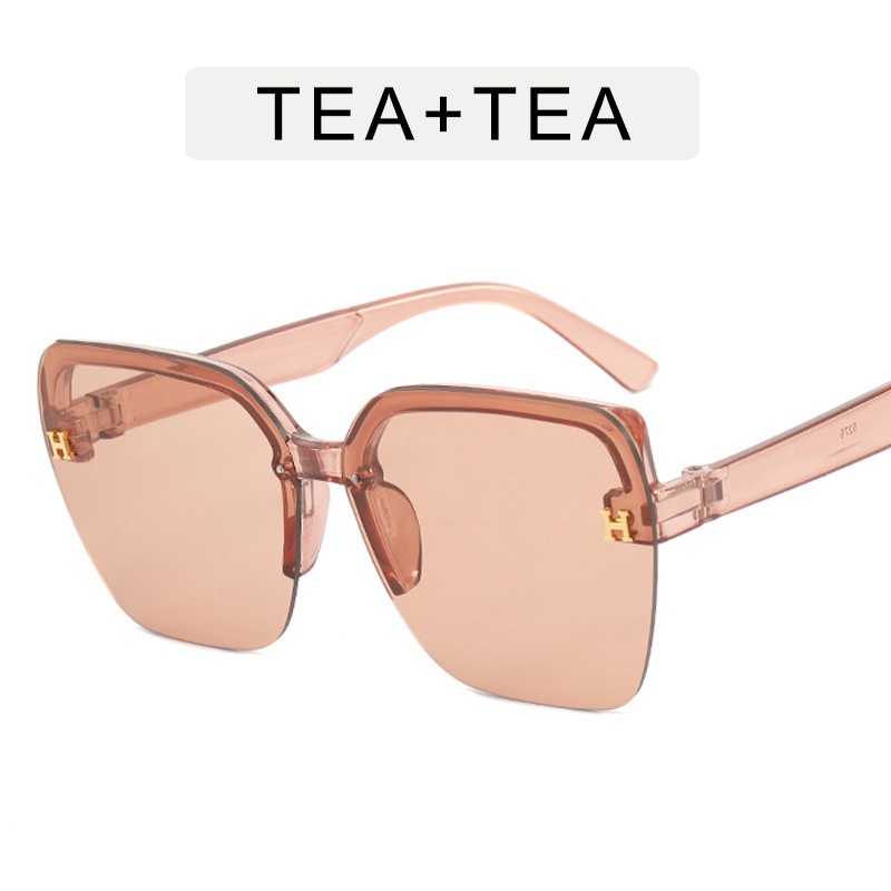 Kính mát tròng vuông thời trang cho nam nữ 2021