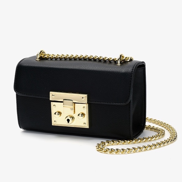 🌸Hàng Order🌸 Túi Xách Nữ CEEKAY Da Trần Nắp Gập Khóa Gài Quai Xích Sang Chảnh Nữ Tính 🌸Hàng Quảng Châu