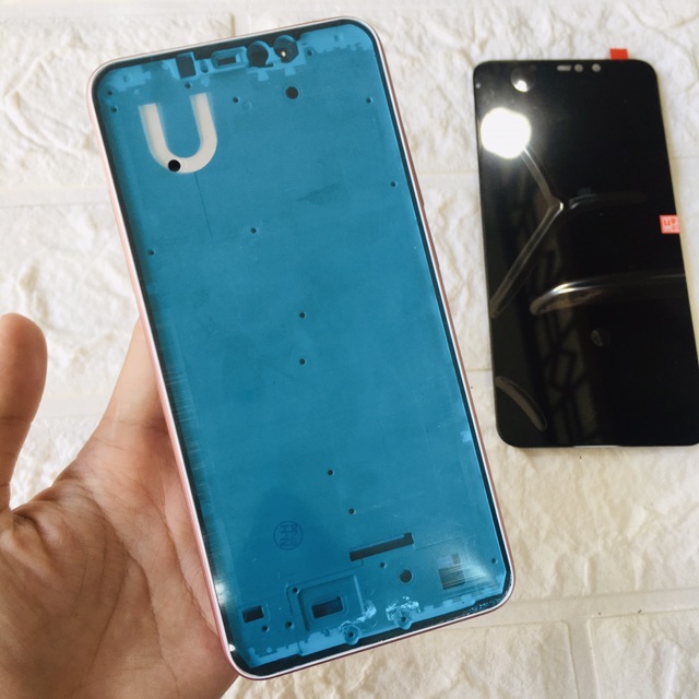 Combo Bộ Vỏ+ Màn Hình Xiaomi Redmi Note 6 Pro Zin Hàng Cao Cấp Tặng Kèm Bộ Vít