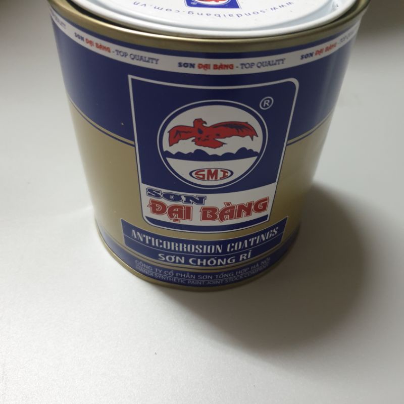 Sơn Chống Rỉ Đại Bàng màu đỏ hộp 1kg