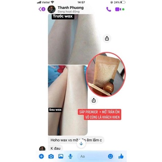SÁP WAX LÔNG DÒNG PREMIER