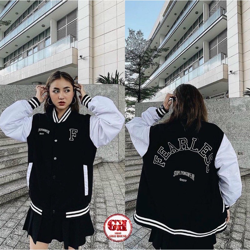 Áo Khoác Bomber Nỉ Dày Dặn Nam, Nữ Unisex, Áo Cadigan Nỉ In Cực Rõ GiGiHouse-AKNIF