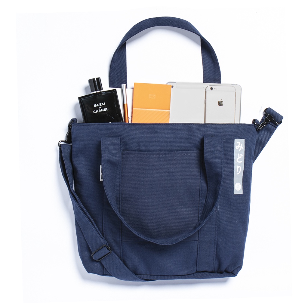 Túi tote đeo chéo Loại Lớn shop tự chọn mẫu và màu theo chương trình khuyến mại của sản phẩm Mi Midori