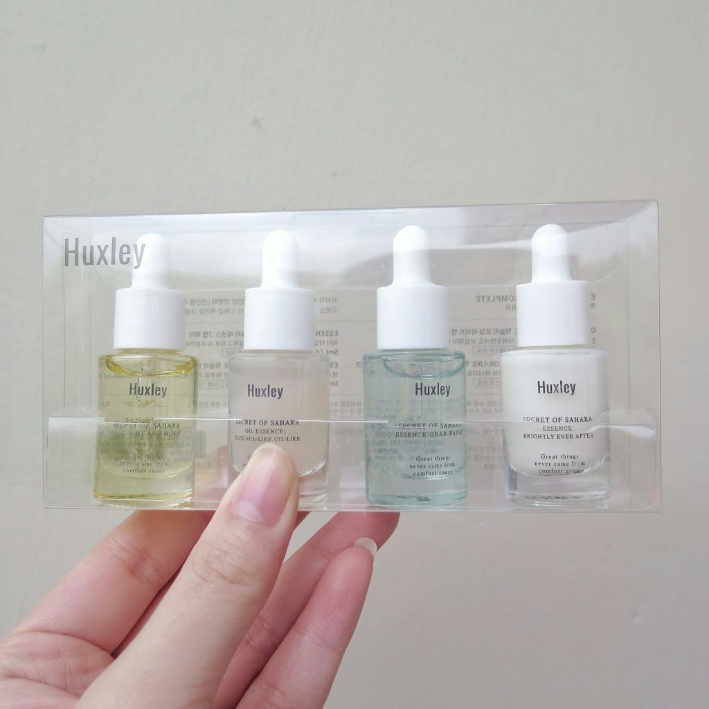 Tinh chất dưỡng da mini Huxley Essence Deluxe Set 5ml