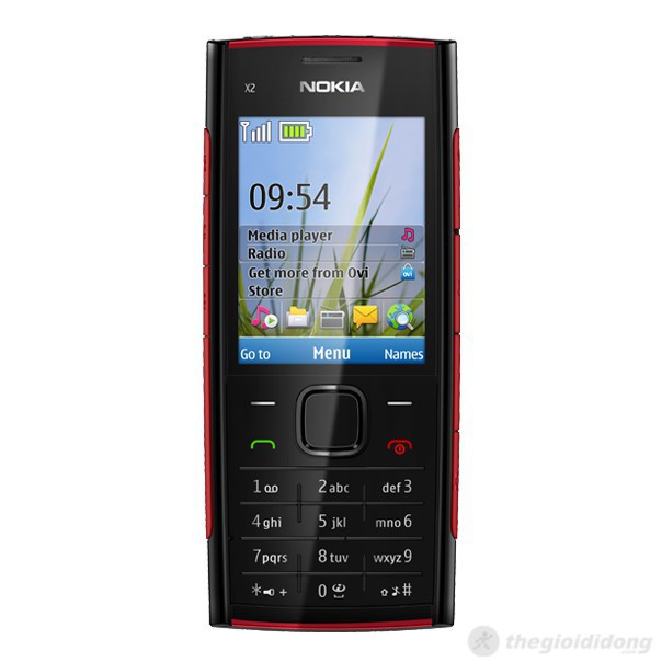 Điện Thoại Nokia X2-00 Chính Hãng Vỏ Thép Bảo Hành 12 Tháng