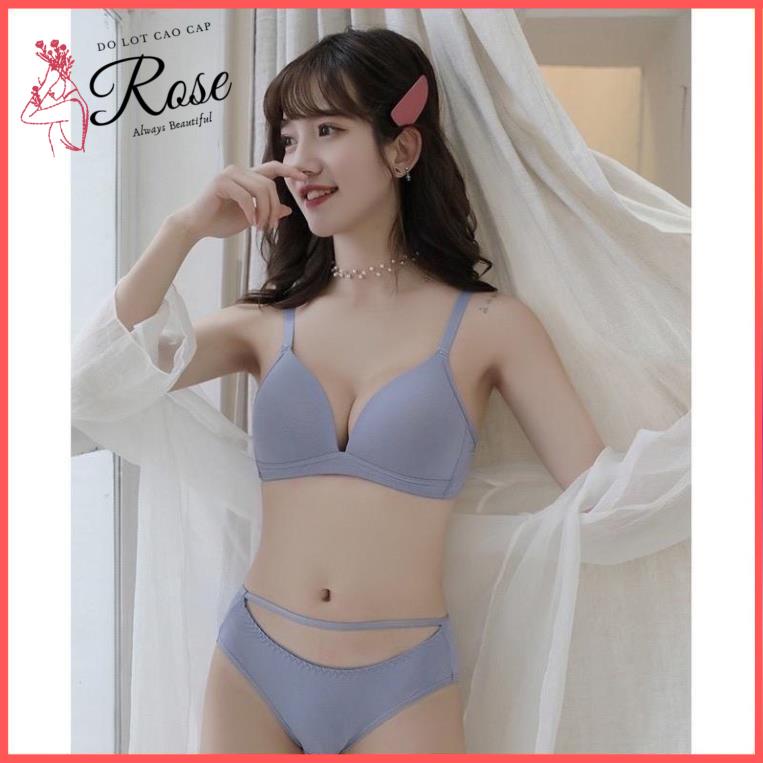Áo Lót Nữ Su Đúc Áo Ngực KHÔNG GỌNG Đệm Mỏng Thông Hơi Thoáng Mát - Rose A600